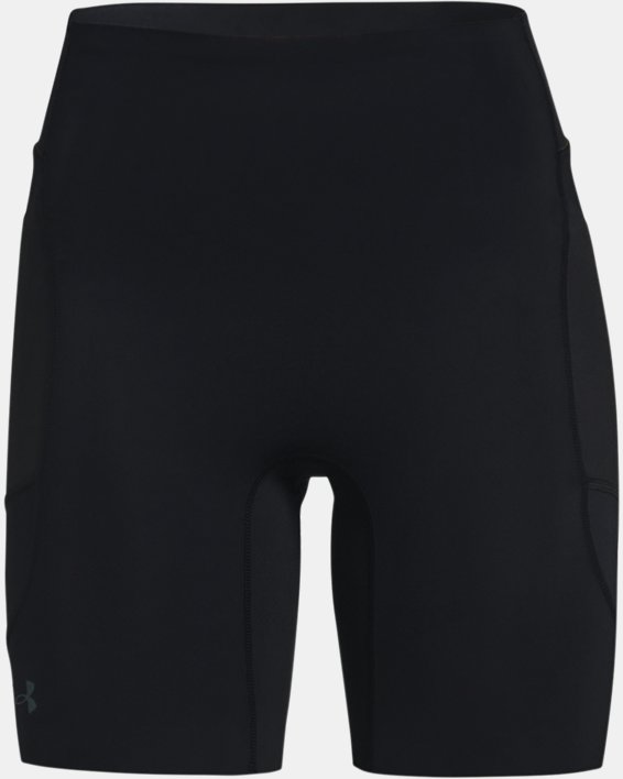 Women's UA RUSH™ Run Pocket Shorts, Black, pdpMainDesktop image number 6